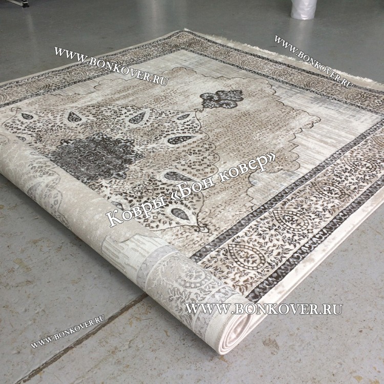 Ковер Лайт Карпет Медальон Дизайн 30599