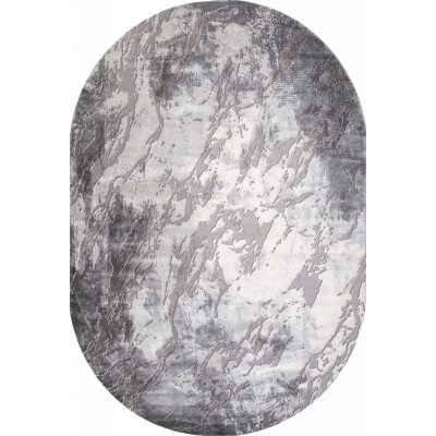 Ковер Armina 04075G GREY / GREY Овал
